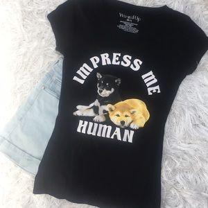 ⬇️ 2 Marked Listings for $25 - Cute Fitted Funny Graphic Animal Lovers T-Shirt